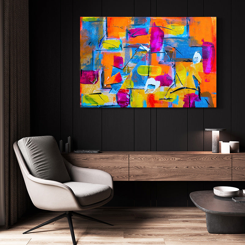 Abstrait Tableau Moderne Coloré | TableauDecoModerne®