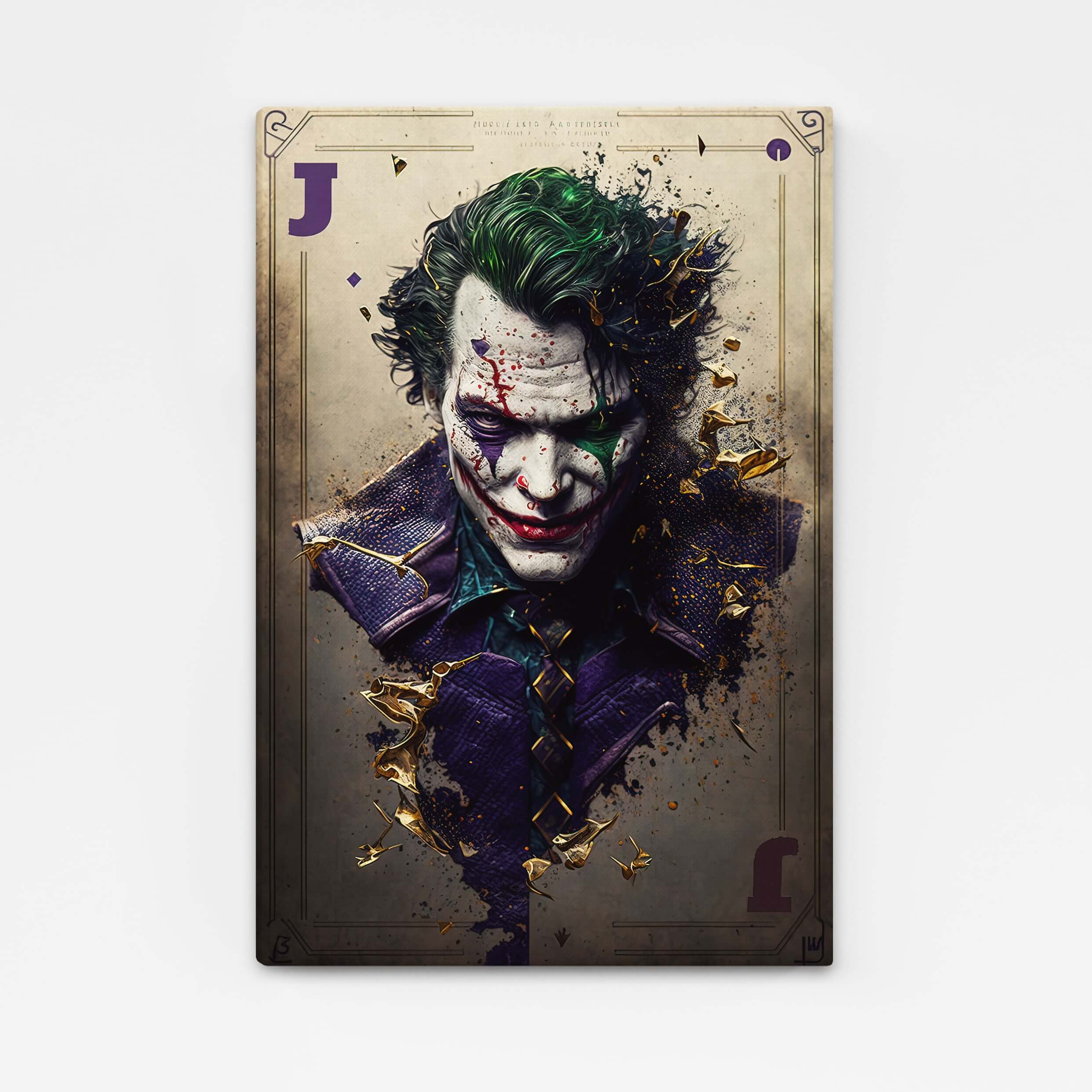 JOKER CHページ Tableau Carte Joker | TableauDecoModerne®