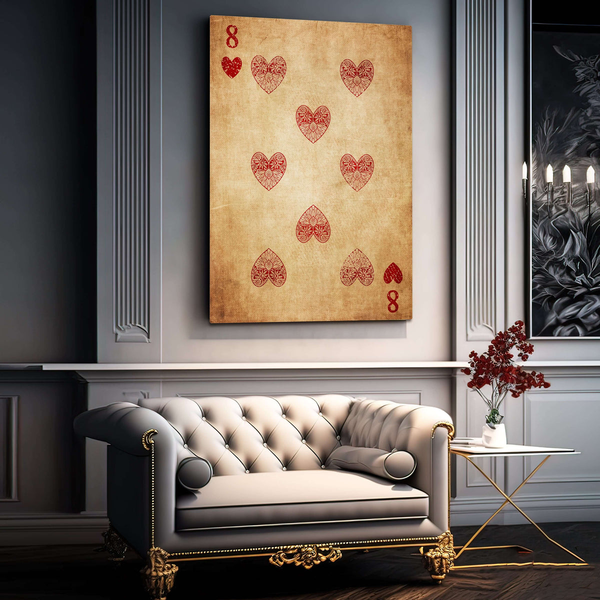 Tableau Huit de Coeur Vintage — free download