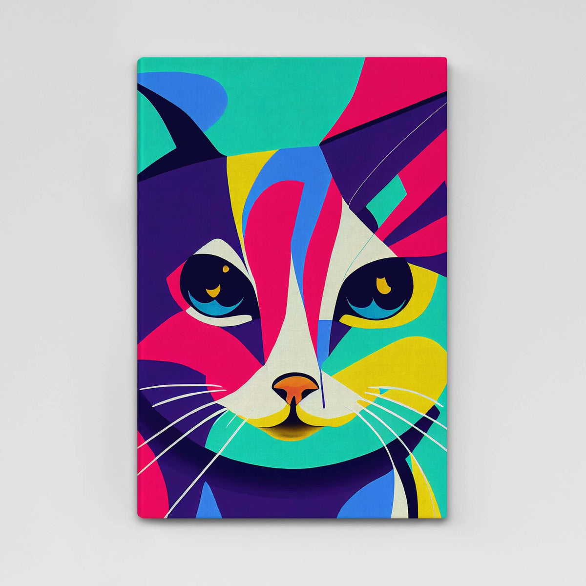 Tableau Pop Art Chat
