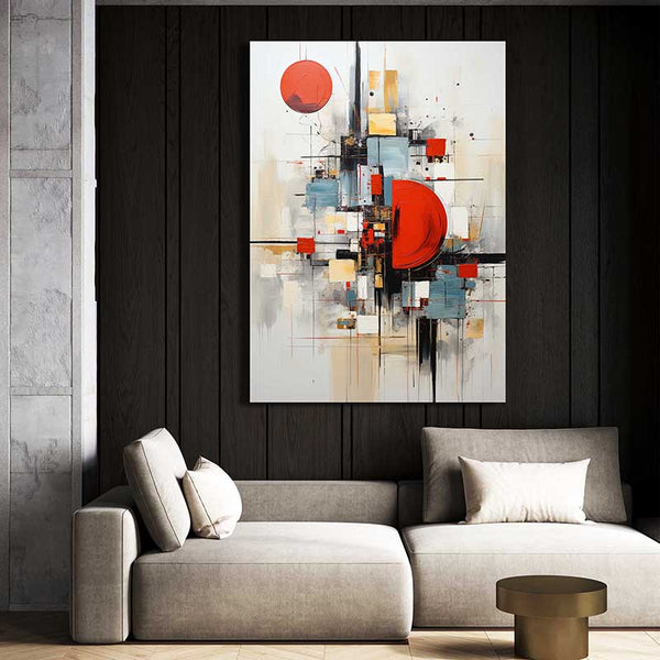 Contemporain Tableau Abstrait  | TableauDecoModerne®