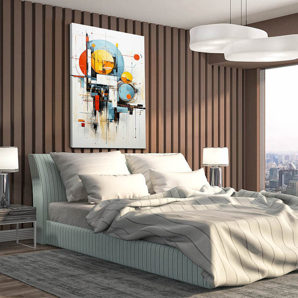 Tableau Abstrait Design Clair | TableauDecoModerne®