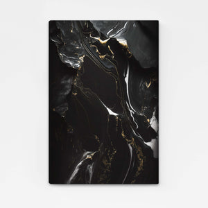 Tableau Abstrait Noir Contemporain | TableauDecoModerne®