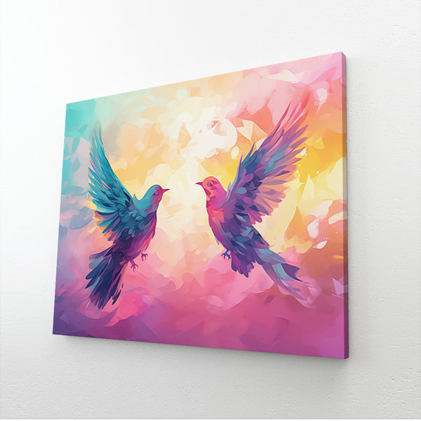 Tableau Abstrait Oiseau | TableauDecoModerne®