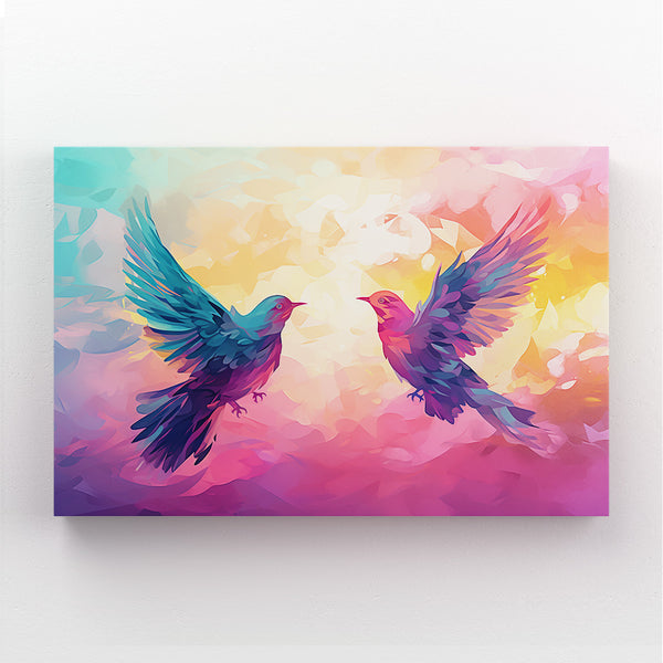 Tableau Abstrait Oiseau | TableauDecoModerne®