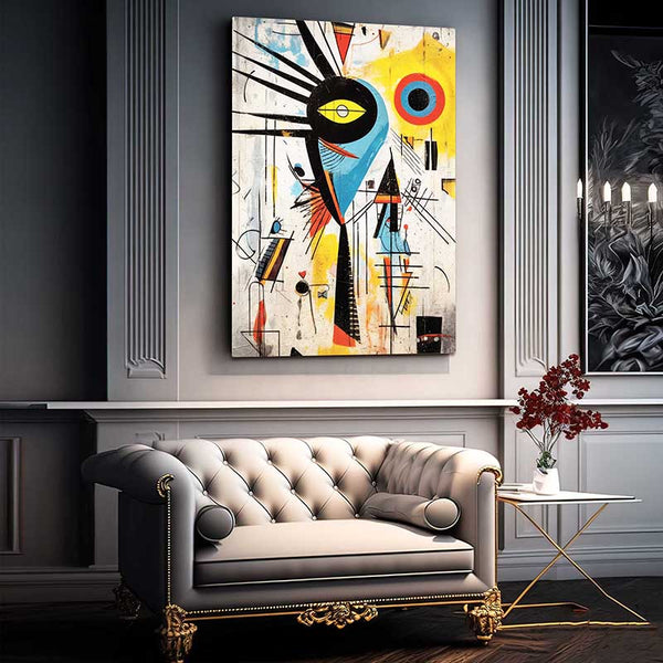 Tableau Abstrait Style Picasso | TableauDecoModerne®