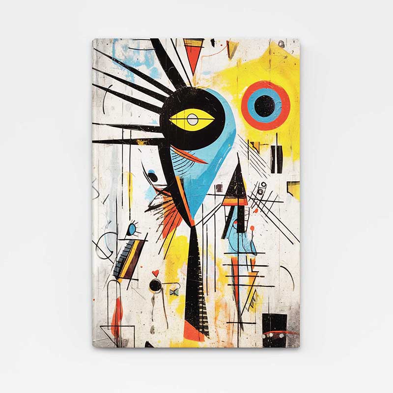 Tableau Mural Minimaliste Nordique Picasso Animaux - Affiche Dessin Au Trait Abstrait Toile 20x30cm X6pcs Sans Cadre - Décoration Scandinave Maison Toile 20x30cm Sans Cadre