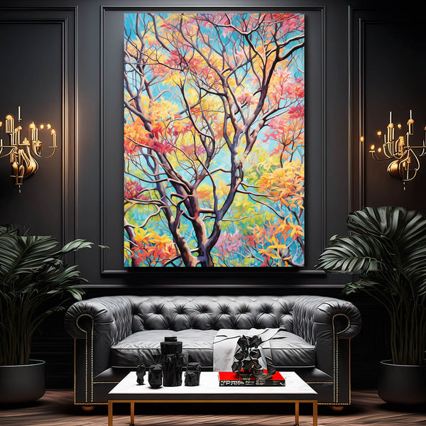 Tableau Arbre Coloré | TableauDecoModerne®