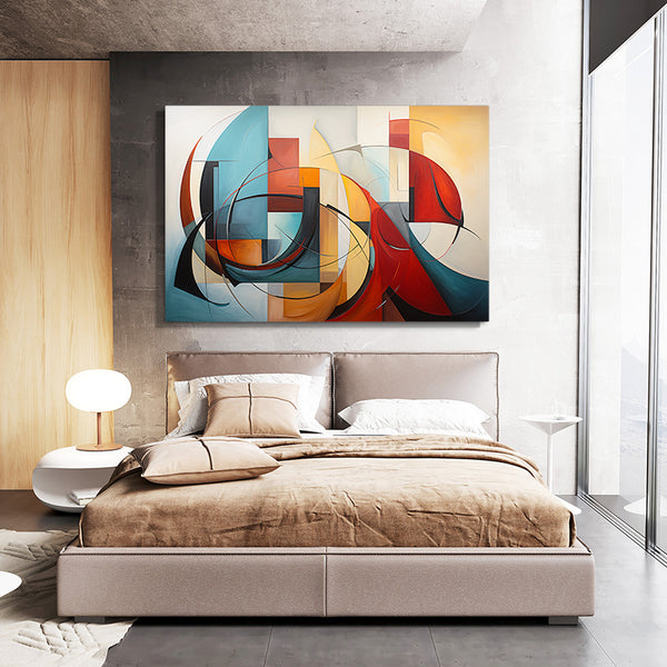 Tableau Art Abstrait Symétrie | TableauDecoModerne®