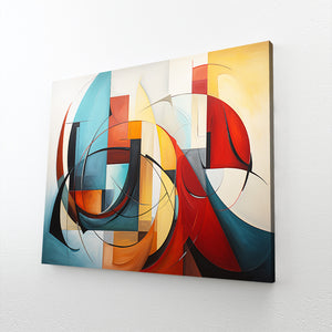 Tableau Art Abstrait Symétrie | TableauDecoModerne®