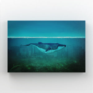 Tableau Baleine | TableauDecoModerne®