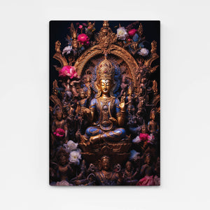 Tableau Bouddha Or | TableauDecoModerne®