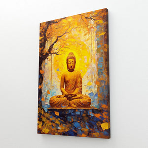 Tableau Bouddha Soleil | TableauDecoModerne®