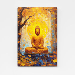 Tableau Bouddha Soleil | TableauDecoModerne®