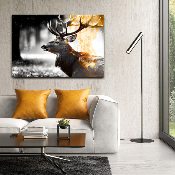 Tableau Cerf Design | TableauDecoModerne®