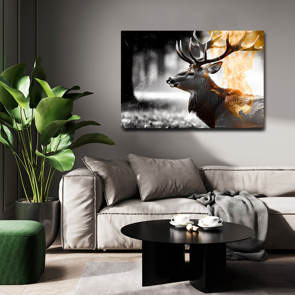 Tableau Cerf Design | TableauDecoModerne®