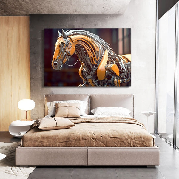 Tableau Cheval Métal | TableauDecoModerne®