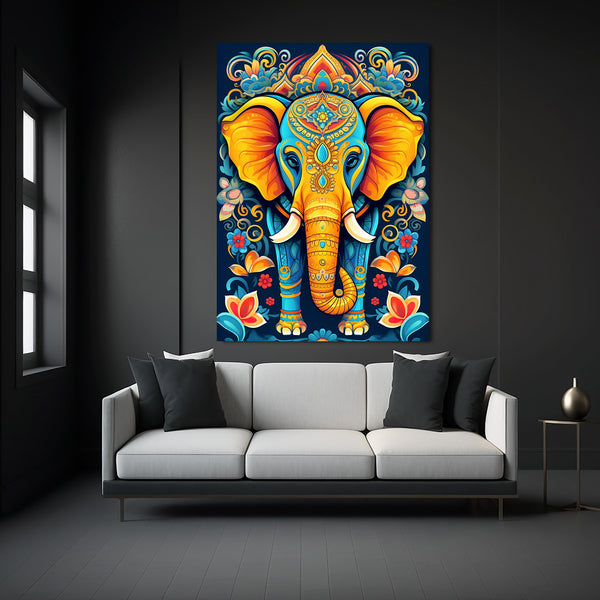 Tableau Coloré Elephant | TableauDecoModerne®