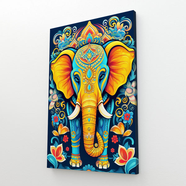 Tableau Coloré Elephant | TableauDecoModerne®