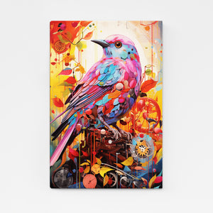 Tableau Coloré Oiseau | TableauDecoModerne®