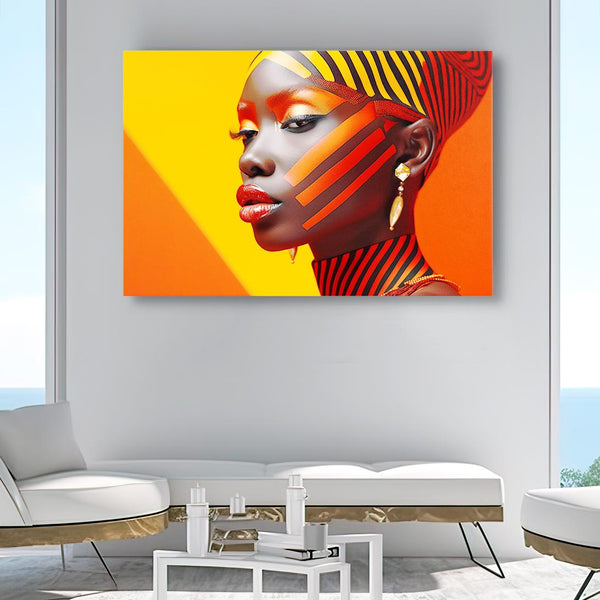 Tableau Femme Africaine Design | TableauDecoModerne®