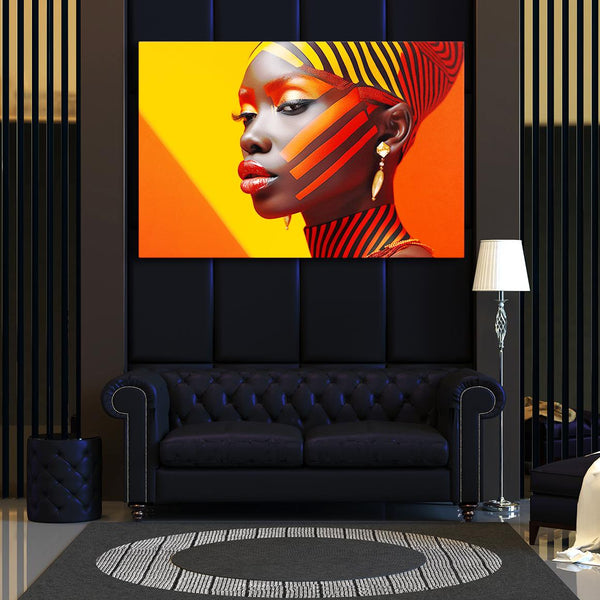 Tableau Femme Africaine Design | TableauDecoModerne®