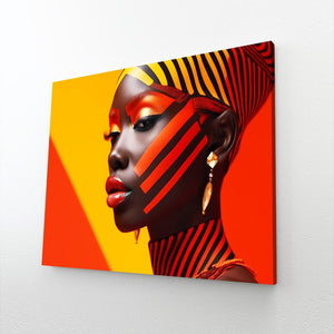 Tableau Femme Africaine Design | TableauDecoModerne®