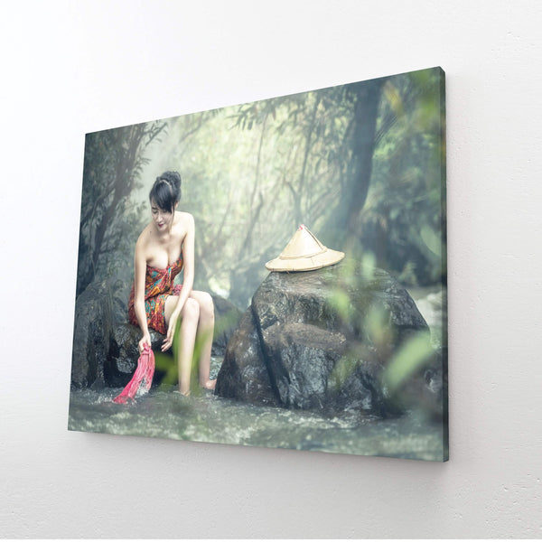 Tableau Femme Chinoise | TableauDecoModerne®