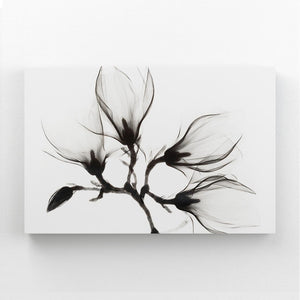 Tableau Fleur Noir et Blanc | TableauDecoModerne®