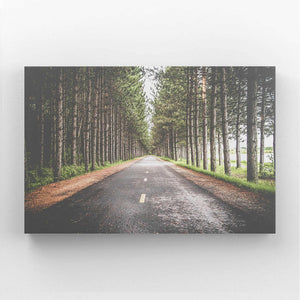 Tableau Foret Route | TableauDecoModerne®