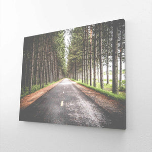 Tableau Foret Route | TableauDecoModerne®