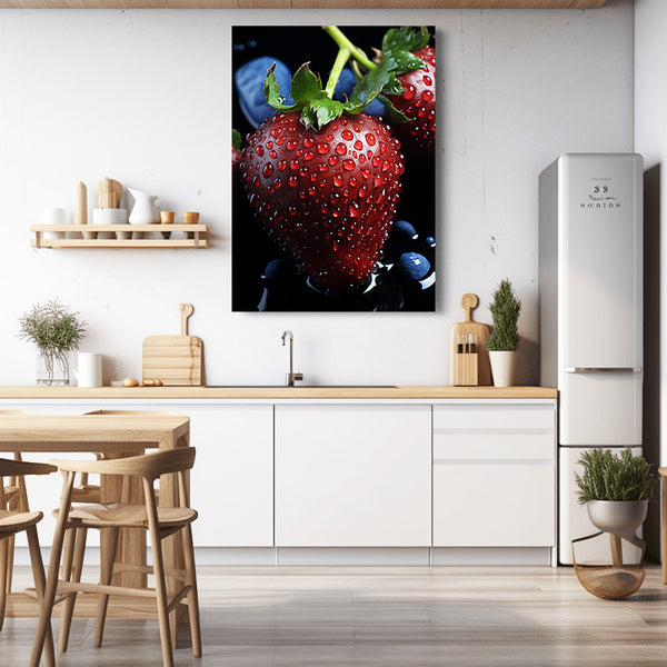 Tableau Fraise | TableauDecoModerne®