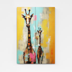 Tableau Girafe Abstrait | TableauDecoModerne®