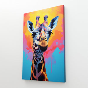 Tableau Girafe Pop | TableauDecoModerne®