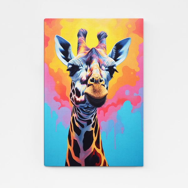 Tableau Girafe Pop | TableauDecoModerne®