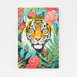 Tableau Jungle Tigre | TableauDecoModerne®