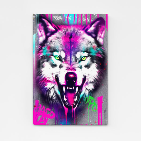 Tableau Loup Street Art | TableauDecoModerne®