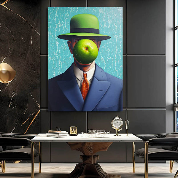Tableau Magritte Pomme | TableauDecoModerne®