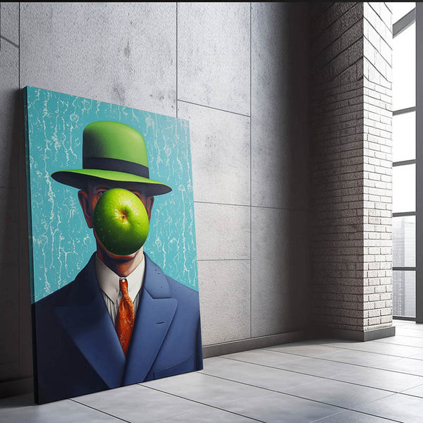 Tableau Magritte Pomme | TableauDecoModerne®