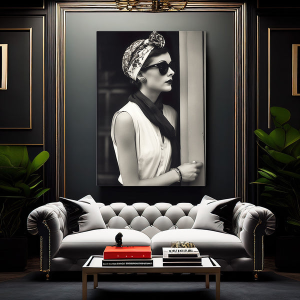 Tableau Noir et Blanc Femme | TableauDecoModerne®