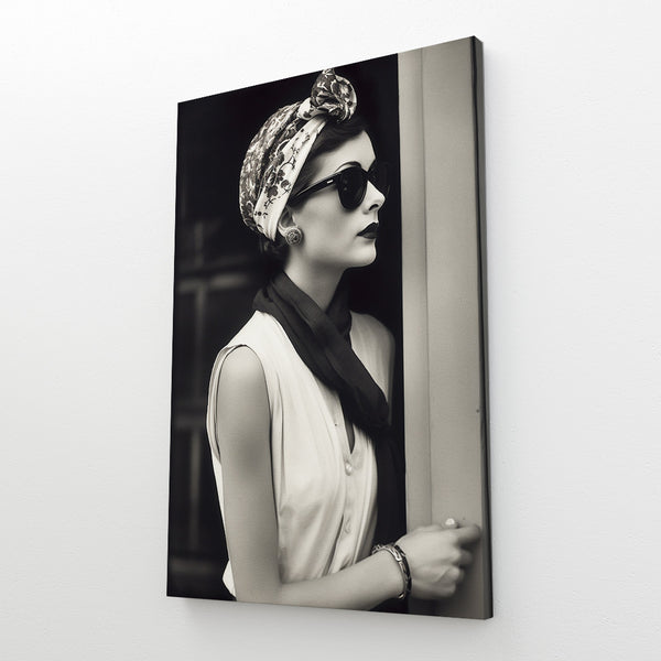 Tableau Noir et Blanc Femme | TableauDecoModerne®