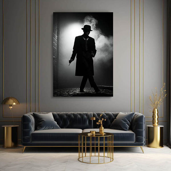 Tableau Noir et Blanc Homme | TableauDecoModerne®