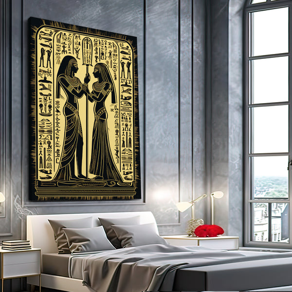 Tableau Papyrus Egyptien | TableauDecoModerne®