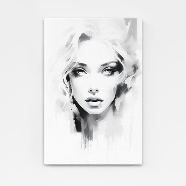 Tableau Portrait Noir et Blanc | TableauDecoModerne®