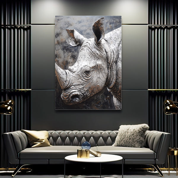 Tableau Rhinocéros Pop Art | TableauDecoModerne®