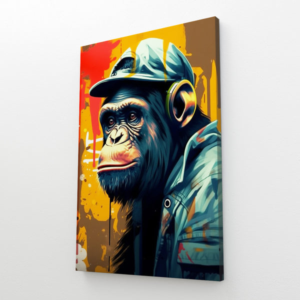 Tableau Singe Street Art | TableauDecoModerne®