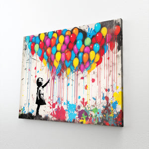 Tableau Street Art Ballon | TableauDecoModerne®