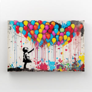 Tableau Street Art Ballon | TableauDecoModerne®