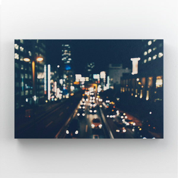 Tableau Ville de Nuit | TableauDecoModerne®