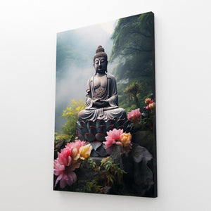 Tableau avec Bouddha | TableauDecoModerne®